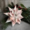 Weihnachts-Origami-Stern